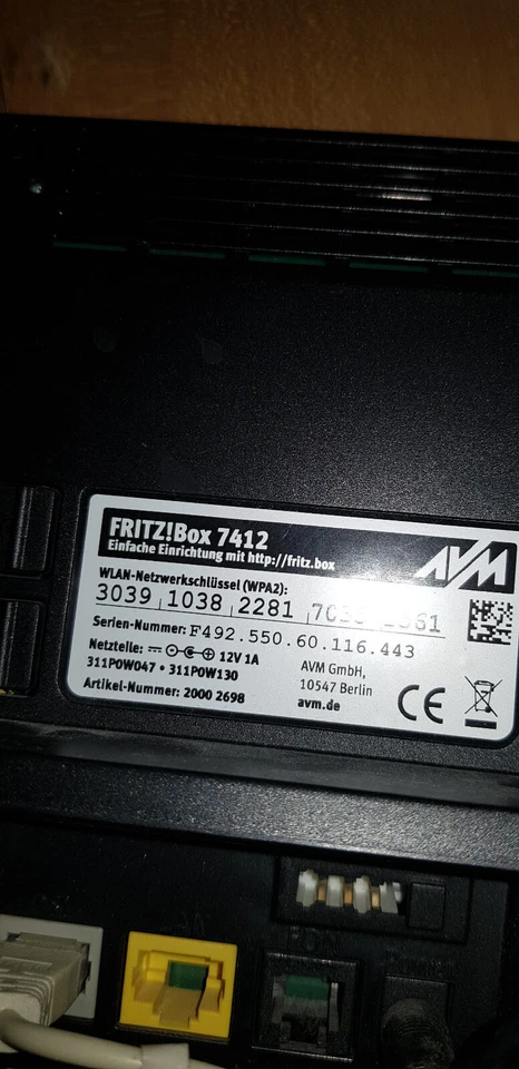 Fritz BOX 7412