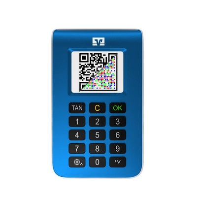 HeiTrade Digipass 882 QR Chip-TAN-Generator, Foto, für Online-Banking HeiTrade Digipass 882 QR Chip-TAN-Generator, Foto, für Online-Banking