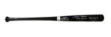 Pete Rose Signed Black Baseball Bat Inscribed 
