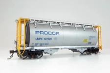HO Procor 3000cuft Aluminum Hopper: w/Handrail & Wordmark: Single Car #1