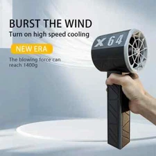 Handheld Turbo Jet Fan Car Violent Air Blower Wireless Air Gun Brushless Motor
