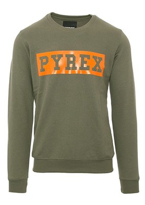 felpa mizuno verde militare