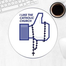 Gift Mousepad : I Like The Catholic Church Religion Classic Faith