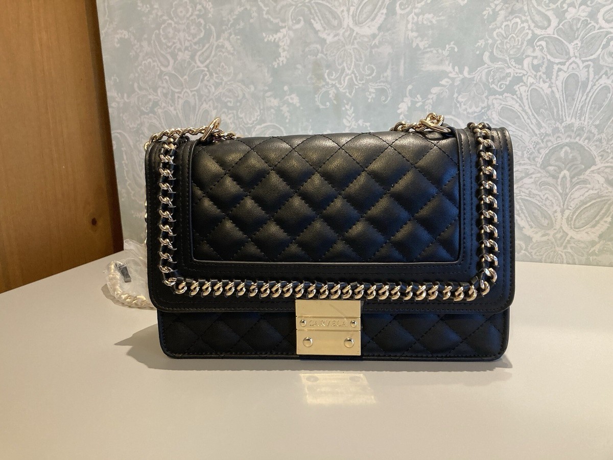 Gold Chain Shoulder Carvela Quilted Shoulder Bag Carvela 'Rosa