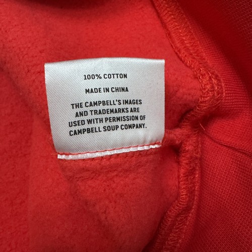 Andy Warhol The Brant Foundation Hoodie Campbells Soup Kids Youth 11 - 12 - Picture 5 of 7