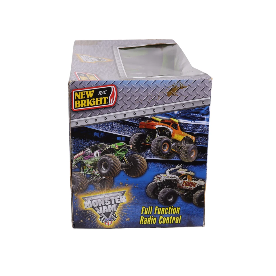 2015 New Bright Monster Jam Grave Digger Remote Control 27 MHz Truck In Box 1:15 - Image 3 of 4