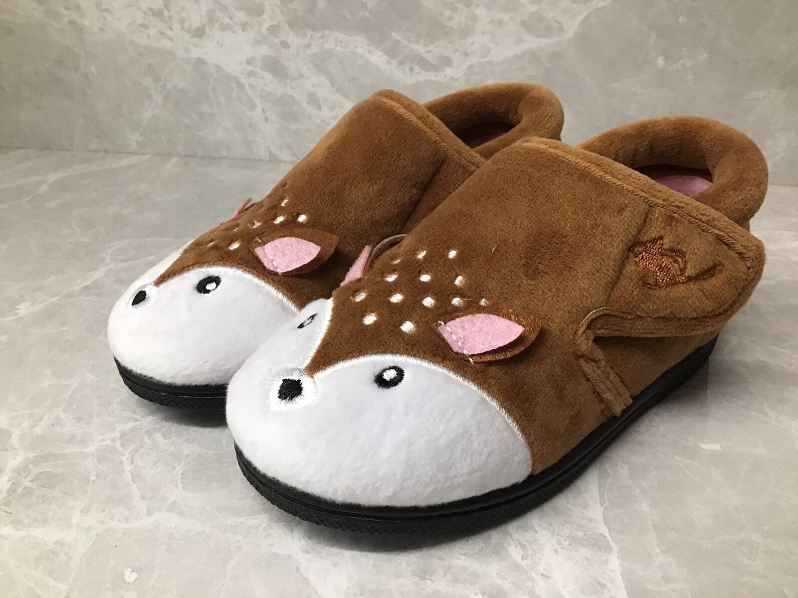 SAOLA Nuovo con scatola. UK5 (bambini). Ciabatta da barca Chipmunks. Renna "Doey". Suola corretta