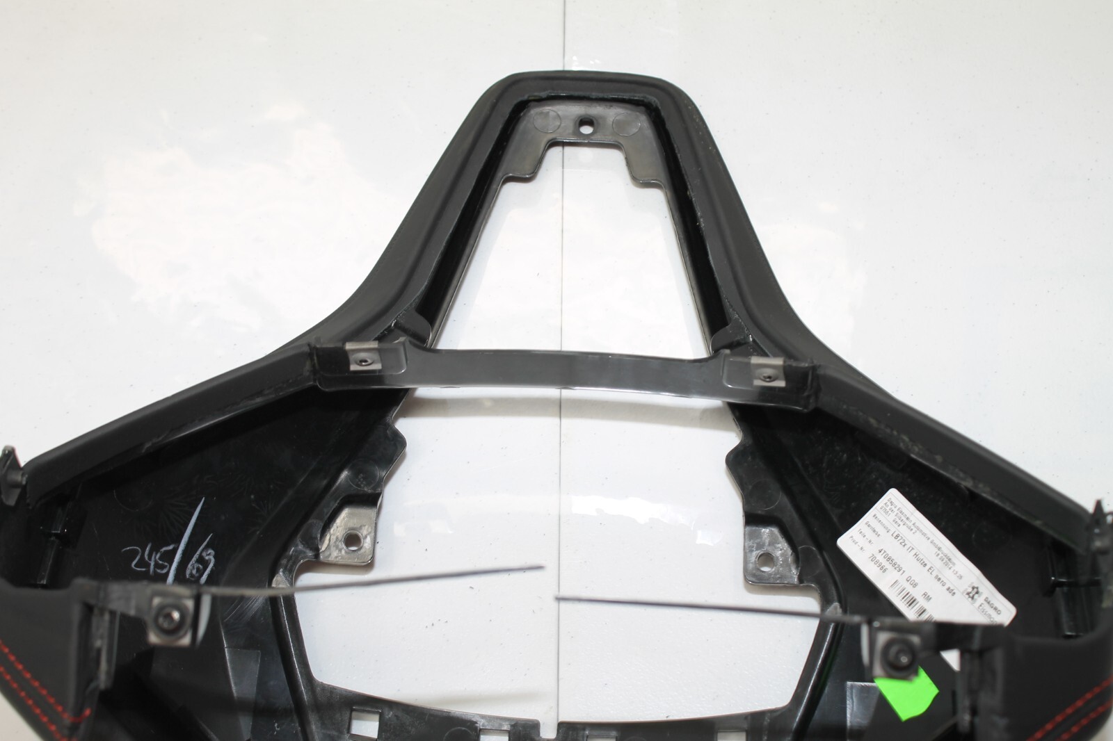 15-20 LAMBORGHINI HURACAN GAUGE CLUSTER SURROUND BEZEL LID (SEE NOTES) 4T0858291