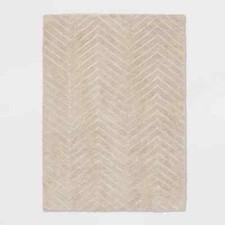 4'x6' Tufted Cotton Chevron Kids' Rug - Pillowfort
