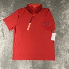 Redvanly Polo Shirt Mens XL Red Golf Golfer