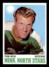 1970 Topps Hockey #43 Tom Reid - NM-MT+