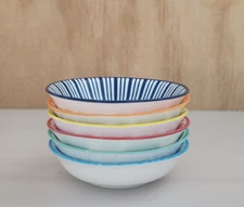 Dipping Bowls, Soy Sauce Dish Ceramic,  Small Serving Bowls for Side Dishes 