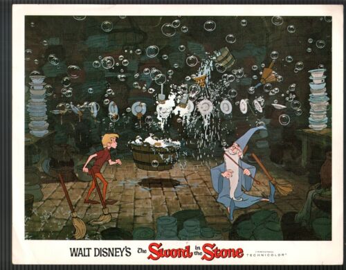 Tarjeta de Sword and the Stone-Lobby-1963-Disney - Imagen 1 de 1