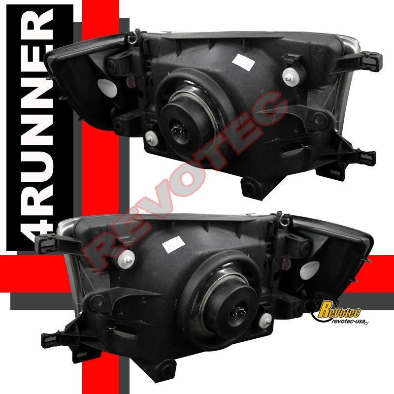 Juego de faros negros parachoques esquineros y luces traseras LED para Toyota 4Runner 96-98 Foto 3 de 4