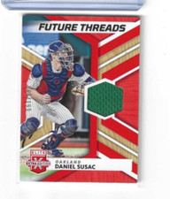 2022 Elite Extra Edition Future Threads Orange Relic 089/199 Daniel Susac A's
