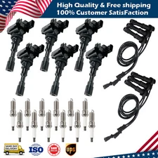 Ignition Coil&Spark Plug&Wire Fit 03-06 Kia Sorento V6 3.5L 2730039800 UF431