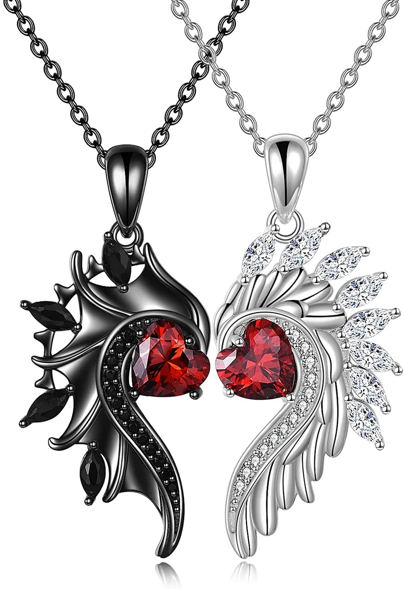 Couple pendant hotsell silver