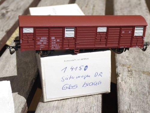 Tillig 14150 TT gedeckter Güterwagen Gbs der DR Epoche 4 sehr gut in OVP | Zustand: Gebraucht