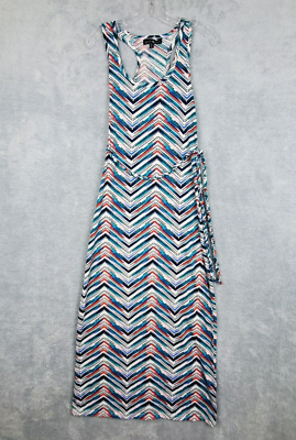 chinese dress ladies Derek Heart Junior's Strappy Maxi Dress with Side Suits and Solid Waist  Tie, Blue Depth, L at Amazon Women's Clothing store