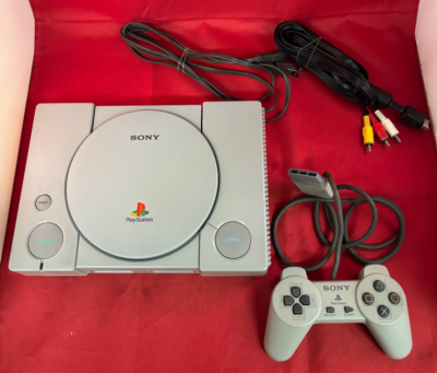 SONY PlayStation DUAL SHOCK SCPH-7500セット Sony PlayStation 1 PS1 SCPH-7500 W/Controller,Cableset, Tested and