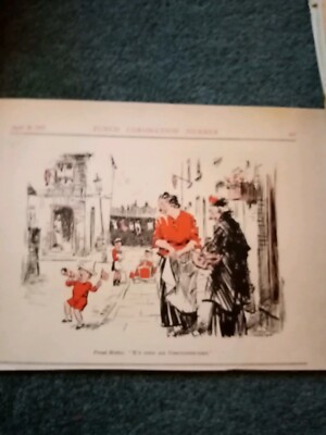 Gdn5 Ephemera 1937 punch cartoon coronation e's gone all like 