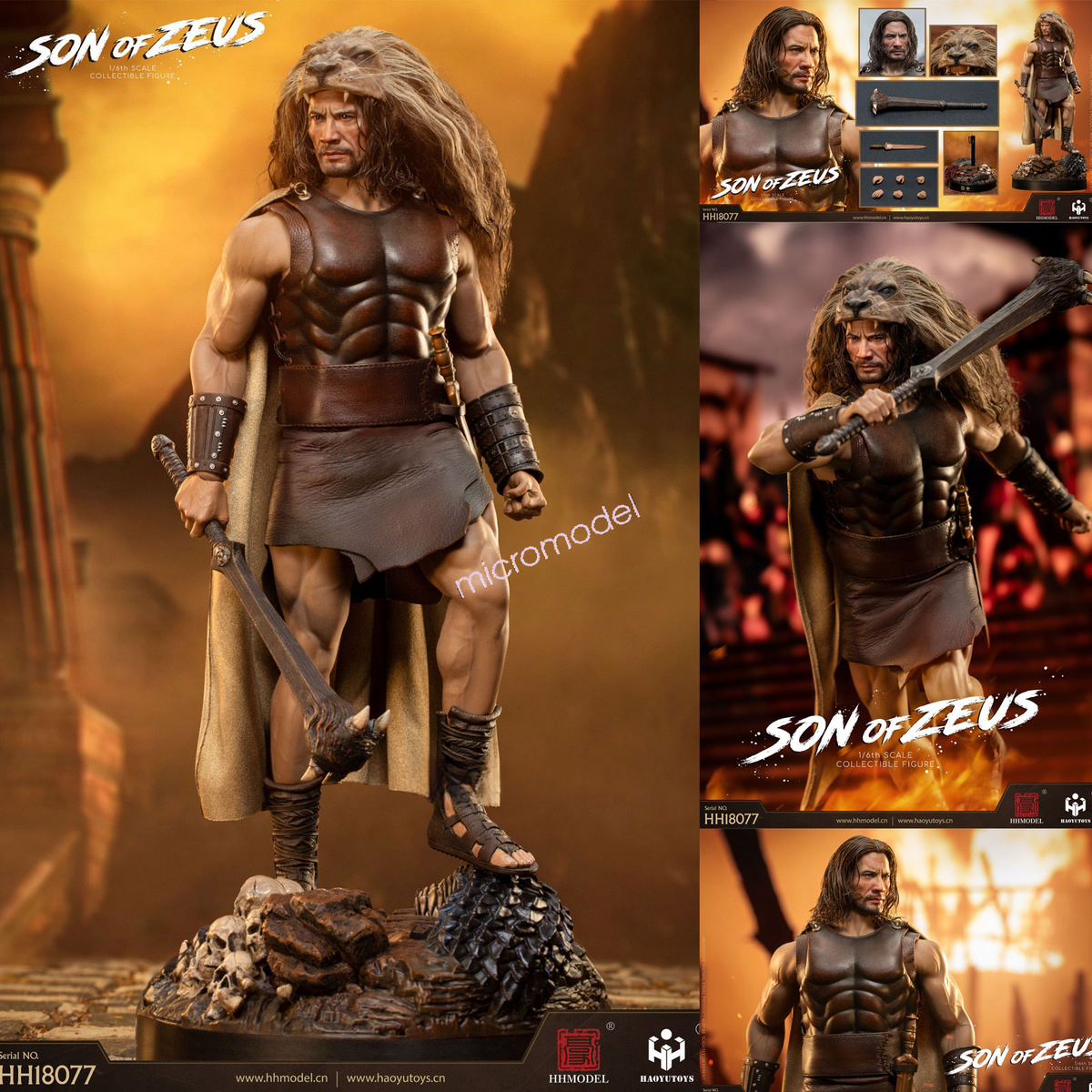 HAOYUTOYS HH18077 Imperial Legion - Sons of Zeus Action Figure