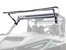 SuperATV Power Flip Windshield for Yamaha Wolverine RMAX 2 / 4 (2021+)