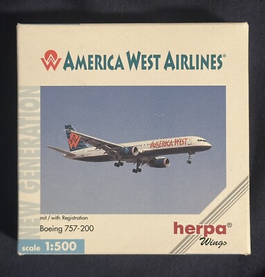 Herpa Wings 1:500 America West Boeing 757-200 503877