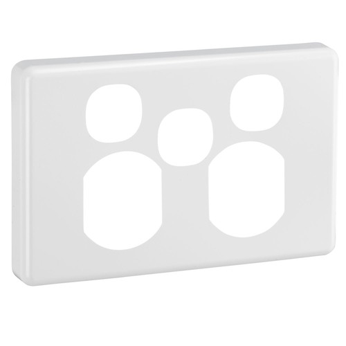 Clipsal Classic C2000 Series Cover Socket Outlet C2000 - Twin Switched - Hori... - Picture 1 of 1