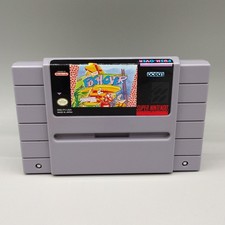 Pushover (Super Nintendo Entertainment System, 1992) SNES Cartridge Only Tested