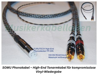 SOMU-Real 1 Sommer Cable Epilogue High-End Phonokabel - 0,75 m