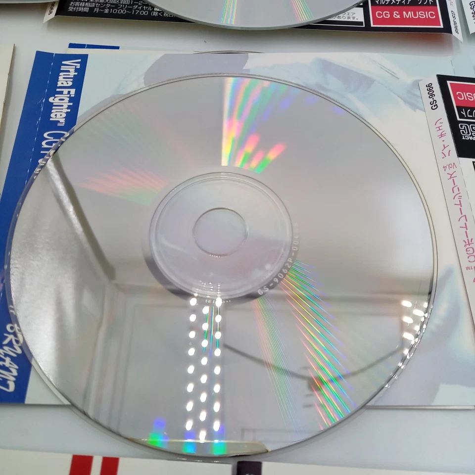 Sega Saturn Virtua Fighter CG Portrait Series 5 Game Set No Cases Included - Image 3 of 4