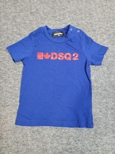 Dsquared2 Kids Shirt 18 Months Royal Blue Sho...