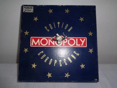 Jeu de société Monopoly Edition Européenne année 1991 - Photo 1/4