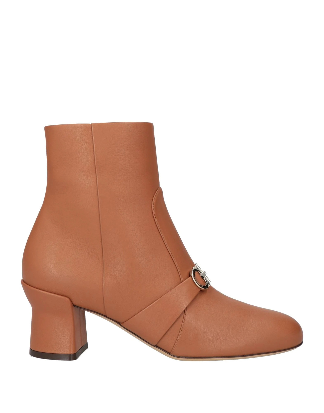 Ferragamo - Women - Leather Ankle boots - Tan 231190₽