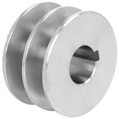 Riemenscheibe für Keilriemen SPB 2x17mm fi 90mm / 28mm