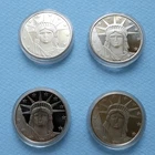 lot of 4,1 oz .999 Fine Silver Liberty Round Bullion Coin – Brilliant/Proof-Like