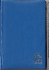 Kleines Schaubek-Einsteckbuch- 20 Seiten mit 4 Seiten Restmarken Bayern