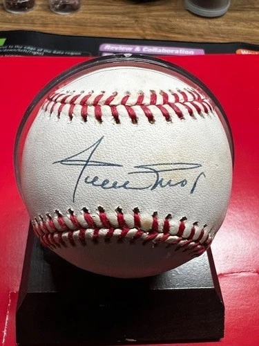 Willie Mays Autographed Signed National League Baseball NO COA