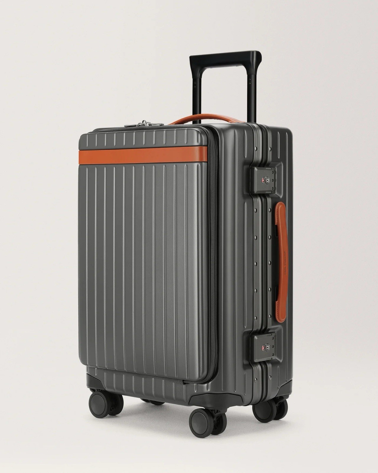 Carl Friedrik The Carry-on X Hybrid Suitcase &mdash; Grey / Cogn