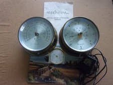 Maximum Maestro Analog Wind Speed and temp read-out Instruments, AC, manual