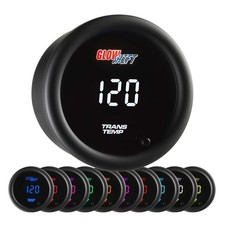 Glowshift 10 Color Digital 300f Transmission Temperature Gauge Kit - Includes...