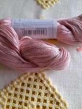 Perlgarn, 50 g, Stärke 5 von Manuela in Puder, 