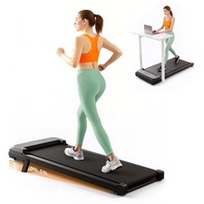 Walking Pad Treadmill with Incline, Under Desk Treadmill for Home/Office with...