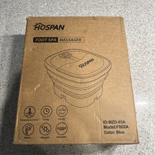 HOSPAN FS02A Collapsible FootSpa Electric Rotary Massage - BLUE