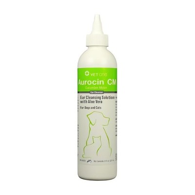 Aurocin cm Ear Cleanser (Cucumber Melon) with Aloe 8oz