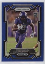 2024 Panini Prizm Draft Picks Blue Prizm 64/199 Emani Bailey #158 0ud4