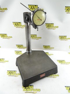 STARRETT CAST IRON COMPARATOR STAND NO.653 STARRETT DIAL INDICATOR