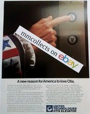 Vintage 1981 Print Ad Otis Elevator MRV America To Love Otis United Technologies