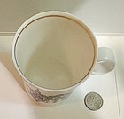 Fortnum & Mason Fine Bone China Mug Gold-Tone Trim Rim England 4 x 4.25 Inches — photo 3